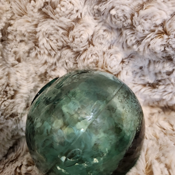 Antique Green Japanese Sein Float - Picture 2 of 4